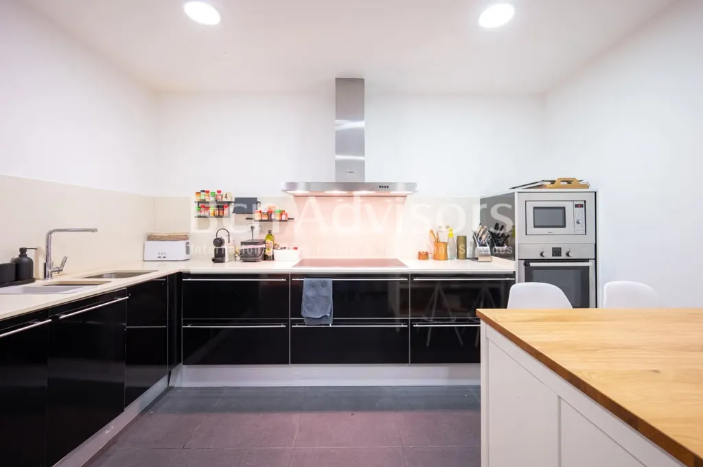 Köök - Renovated Apartment with Balcony in Dreta de l'Eixample