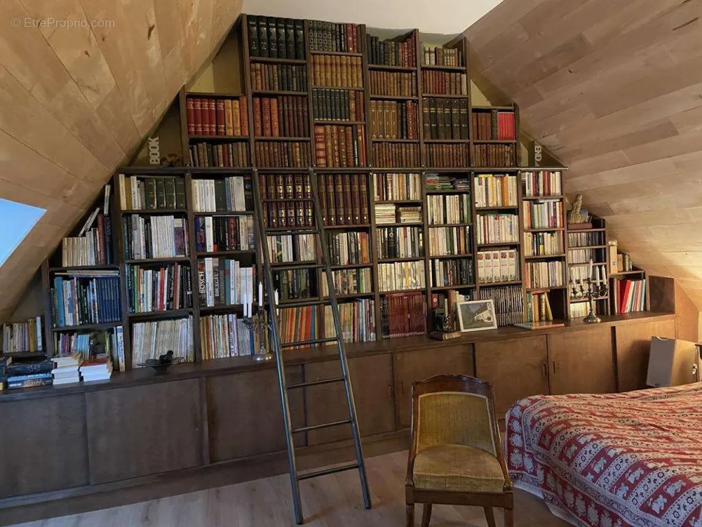 Kabinet - 18th-Century Property with Pool in Nogent le Rotrou