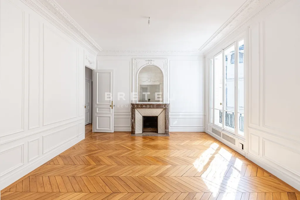 Séjour - Appartement 5 pièces à Paris 16ème