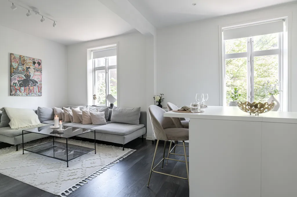Elutuba - Charming Two-Bedroom Flat with High Ceilings in Helsingborg