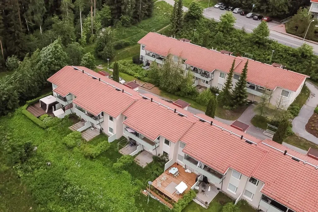 Vue aérienne - Maison 3 pièces à Jyväskylä