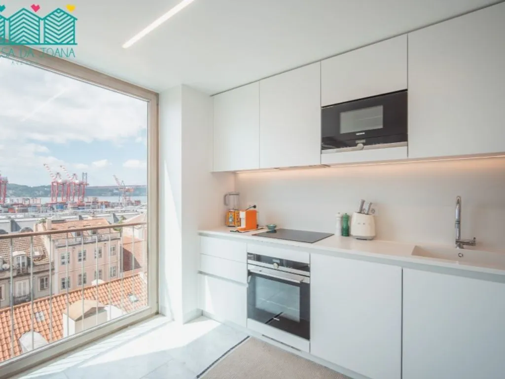 Cucina - Luxury Apartment with River Views in Lisbon
