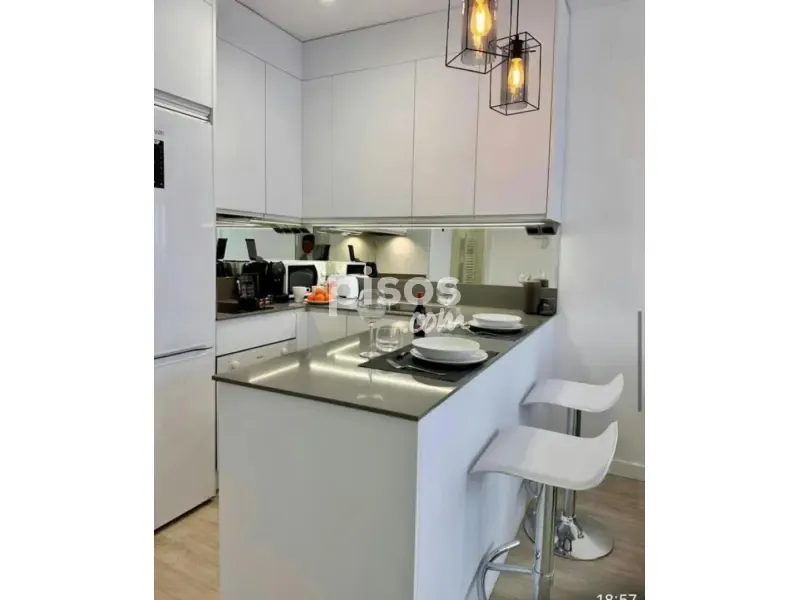 Köök - Apartment with Air Conditioning in Madrid Centre