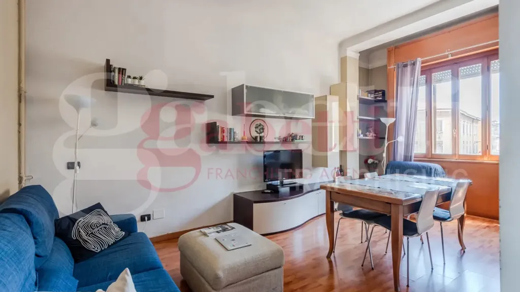 Séjour - Rustic-Style Flat with Balcony in Milan