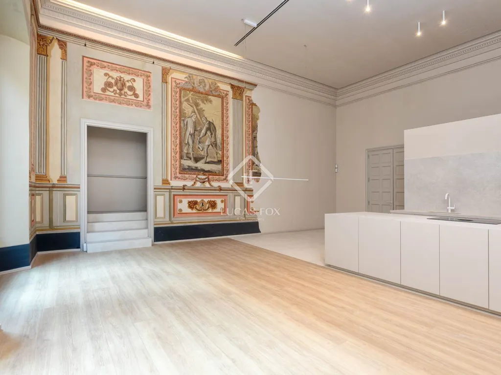 Cuisine - Penthouse in Renovated Palace, Girona