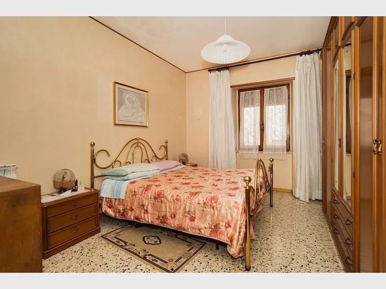 Bedrooms - Central Two-Bedroom Apartment in Formello