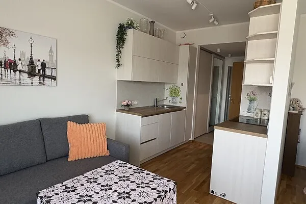 Soggiorno - Apartment with Balcony in Tartu