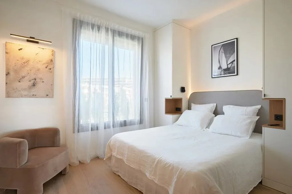 Chambres - Appartement de Luxe avec Vue Mer à Cannes
