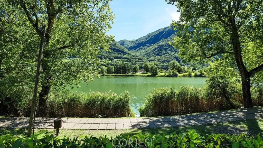 Trilocale with Lake View in Ranzanico
