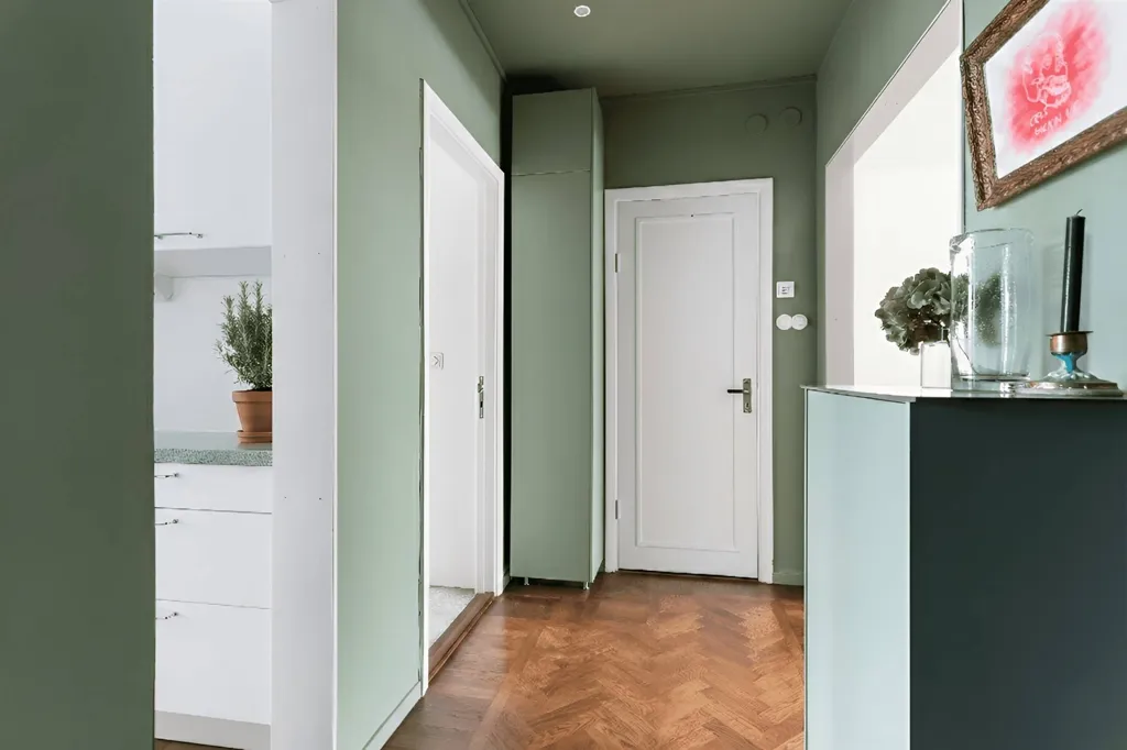 Entrée - 2-Bedroom Apartment with Two Balconies in Bromma