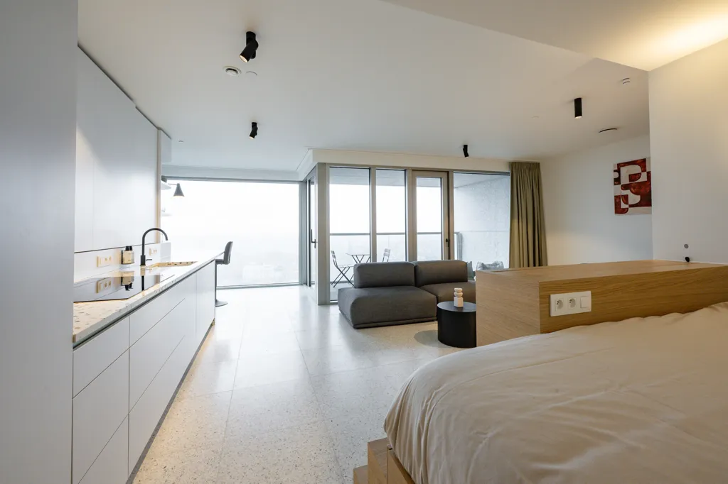 Chambres - Open Loft avec Vue Panoramique sur Antwerpen