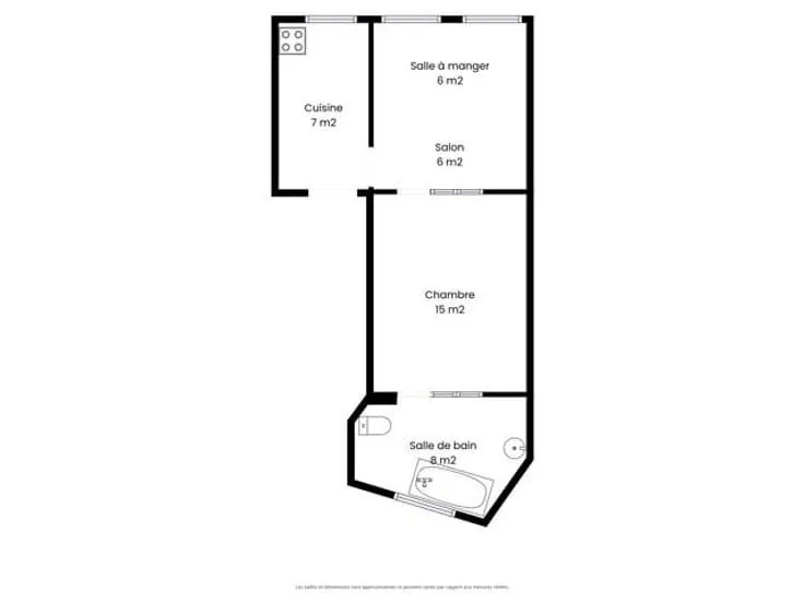Floor Plan - Apartment in Central Liège