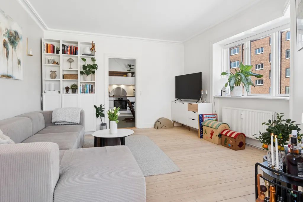 Elutuba - Apartment with Corner Balcony in Valby