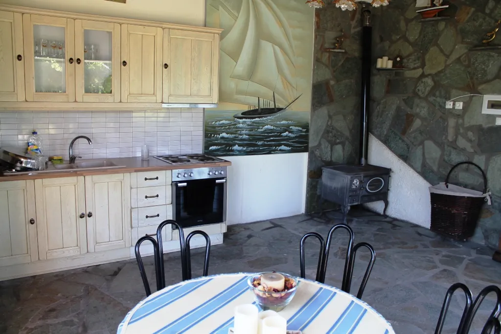 Cuisine - 3-Storey Villa with Sea View in Chalkidiki