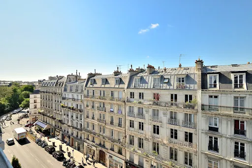 2-toaline korter asukohas Paris 3ème