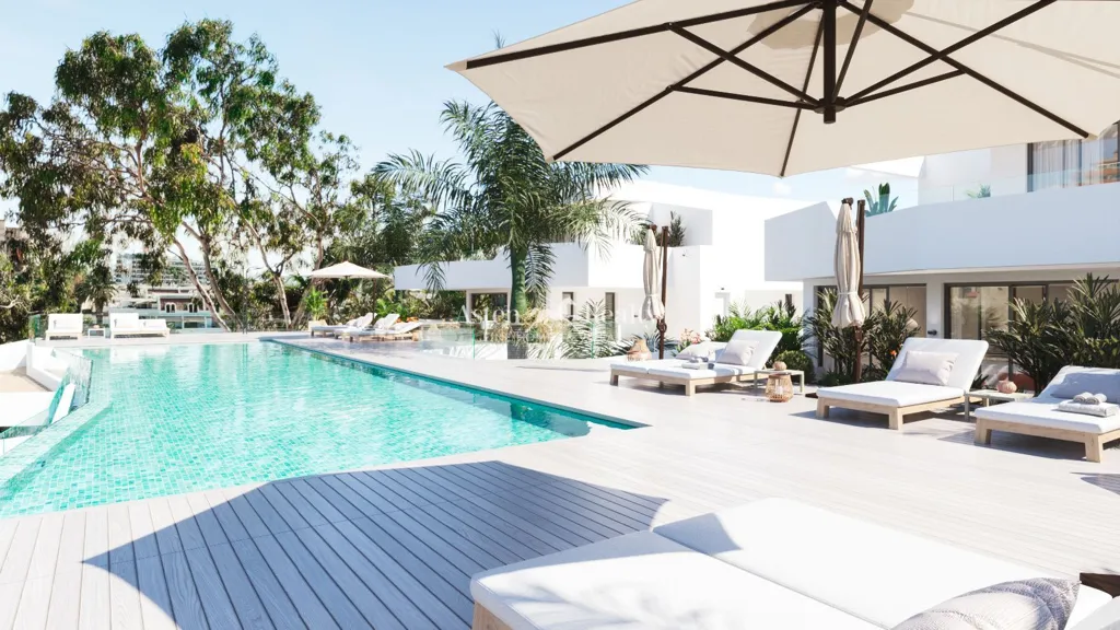 Piscine - Duplex Penthouse with Private Rooftop in Costa Adeje