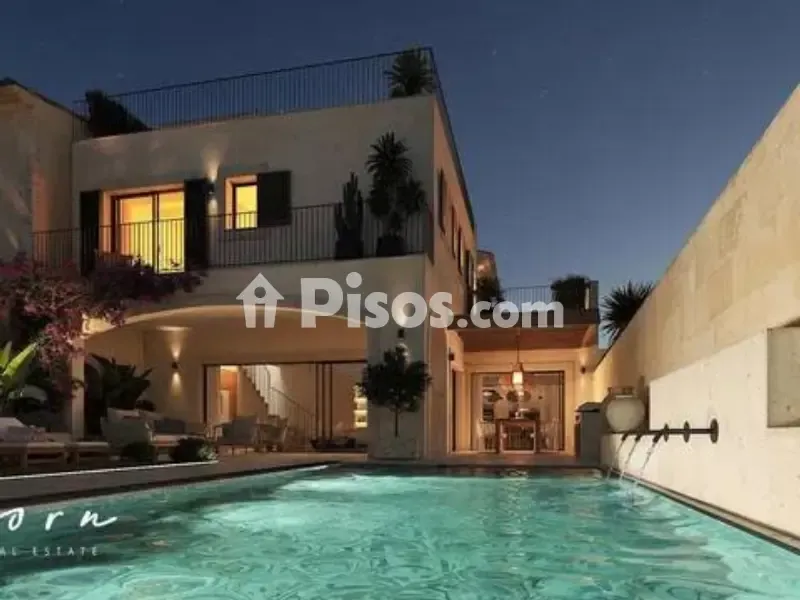 Pool - Mallorcan Chalet with Pool in Ses Salines