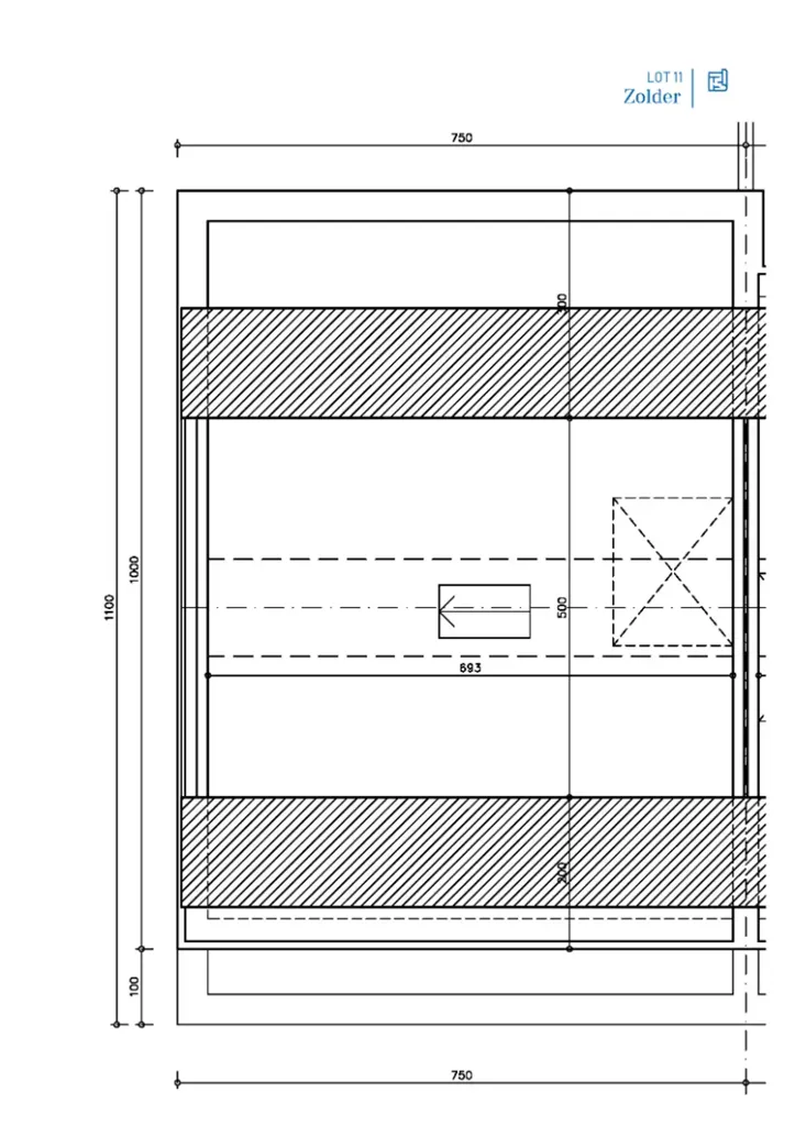 Floor Plan - Modern Open-Plan New Build in Evergem