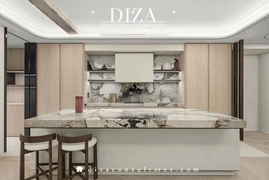 Cuisine - Luxury Flat with 4 Bedrooms in Madrid