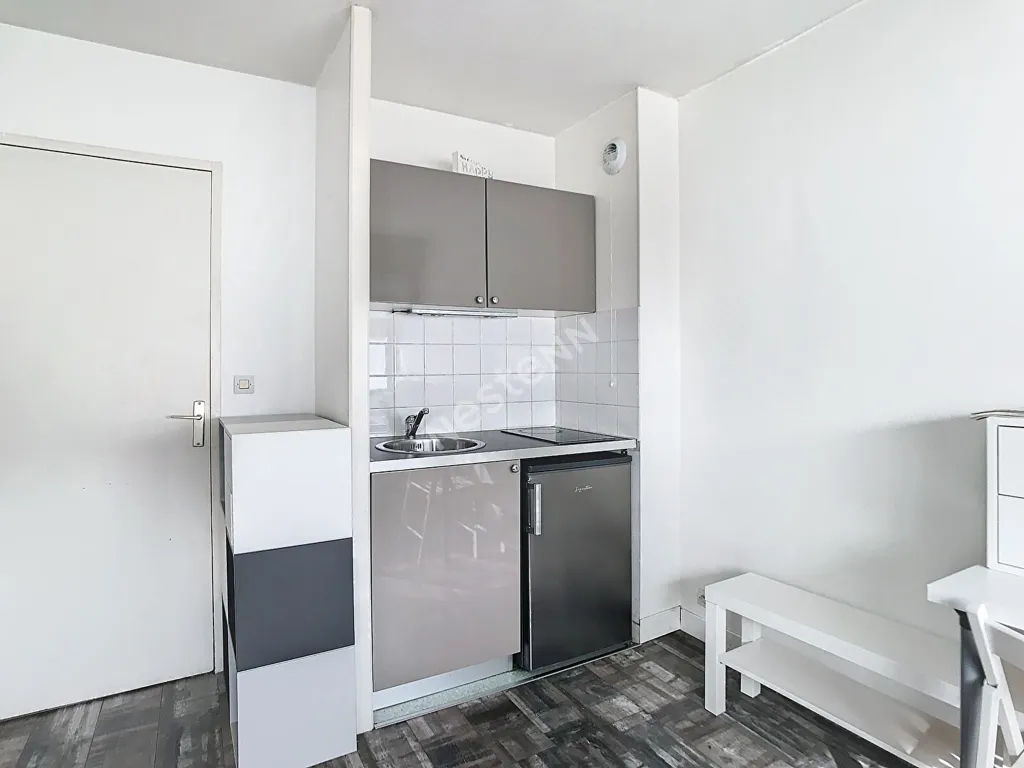 Cuisine - Appartement T1 Meublé sur l'Île de Nantes