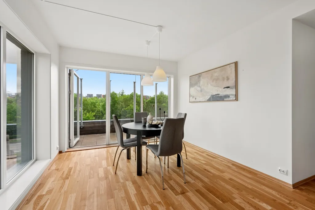 Salle à manger - 3-Bedroom Apartment with Balconies in Sandnes