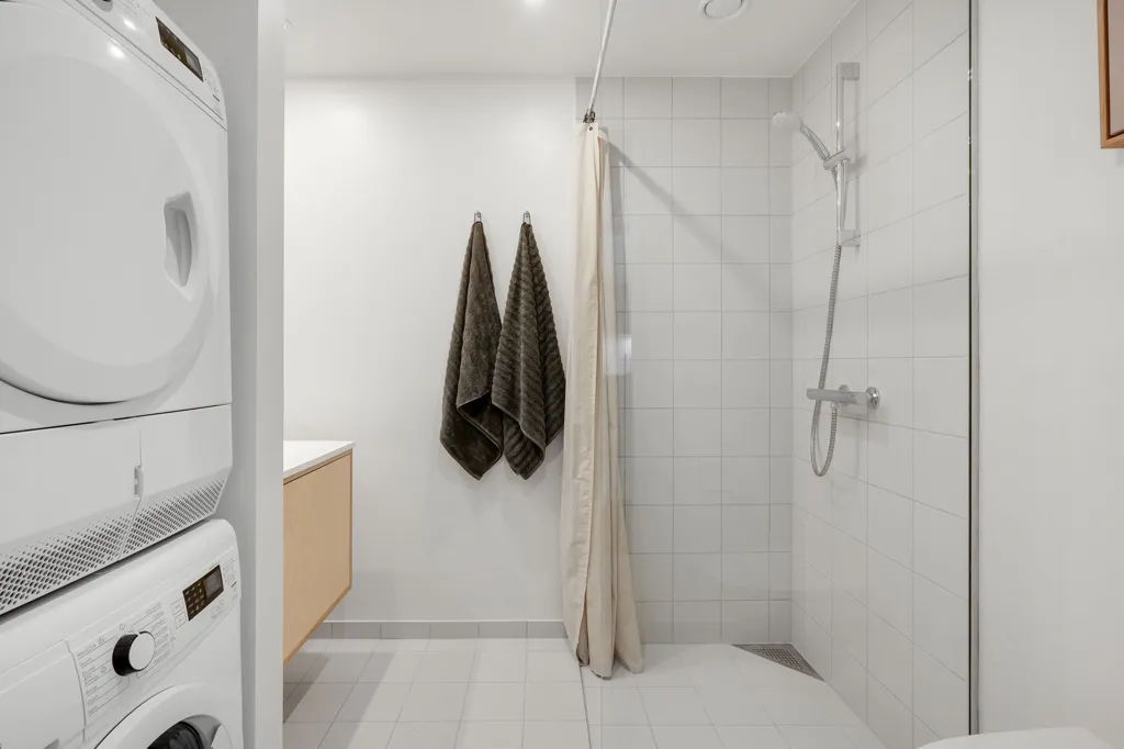 Salles de bain - 2-Bedroom Apartment with Terrace in Aalborg
