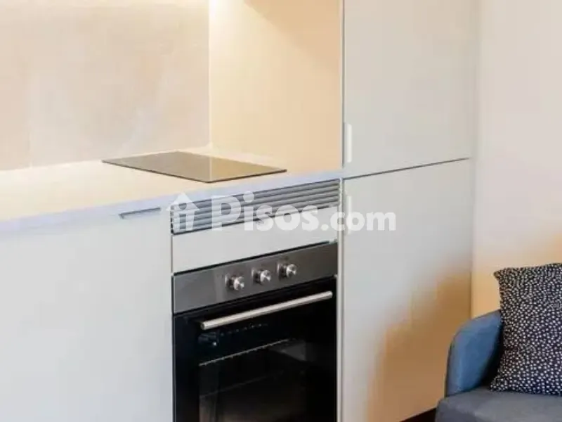 Köök - Bright Studio with Balcony in Puerto de Sagunto