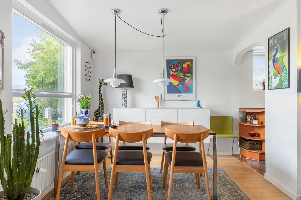 Sala da pranzo - Detached Villa with Garden in Tranbjerg J