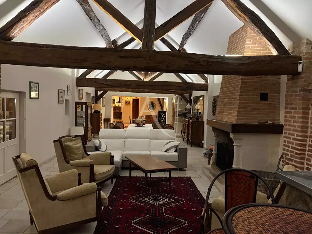 Séjour - Maison de Maître avec Piscine à Lamotte-Beuvron