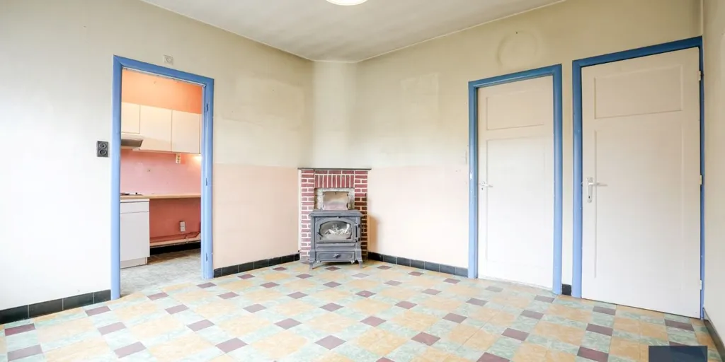 Pièces - Maison à Renover avec Jardin à Zomergem