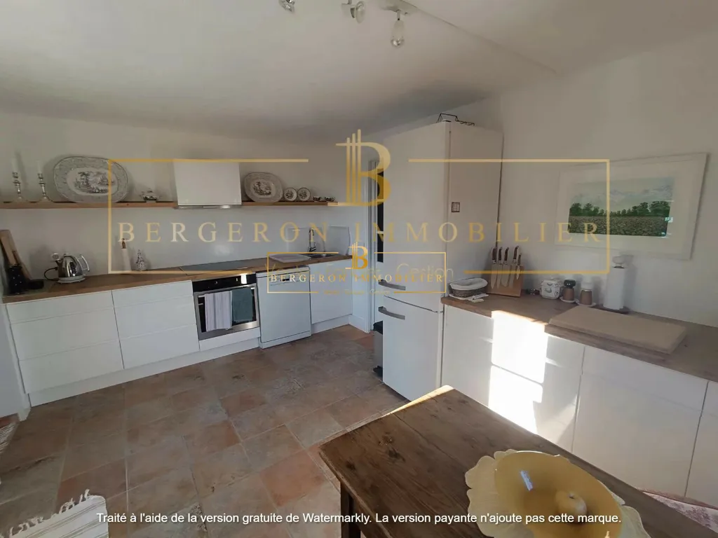 Cuisine - Villa avec Vue Panoramique et Piscine au Tignet