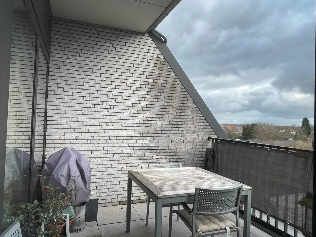 Balcony - Apartment with Two Terraces in Kuurne