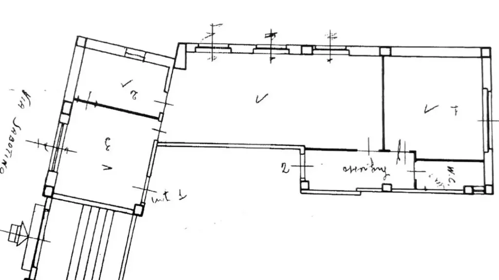 Plan - Piano Rialzato Apartment with Ascensor in Cosenza