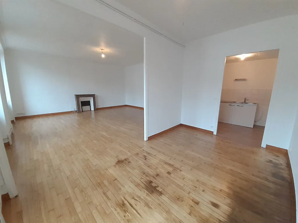 Séjour - Appartement 3 Pièces avec Jardin à Quimperlé