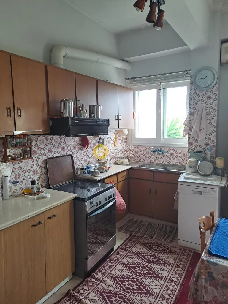 Kitchen - Renovated Villa with Sea View in Kinetà