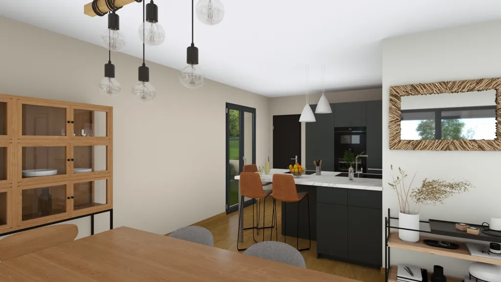 New 6-Piece House with Garden in Dompierre-sur-Veyle