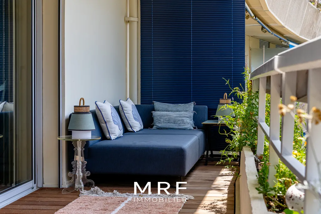 Balcon - Appartement Luxueux avec Vue Mer à Marseille