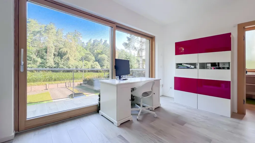 Bedrooms - Luxury House with Solar Panels in Sandweiler