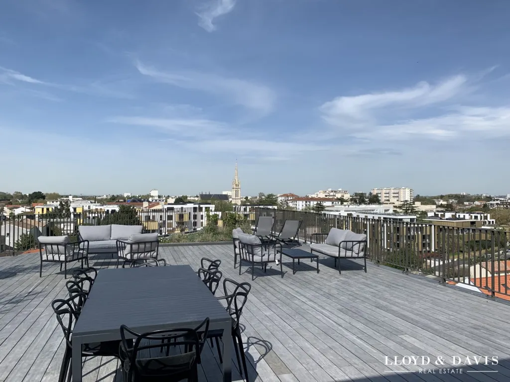 Terrasse - Appartement d'Exception avec Terrasses à Bordeaux