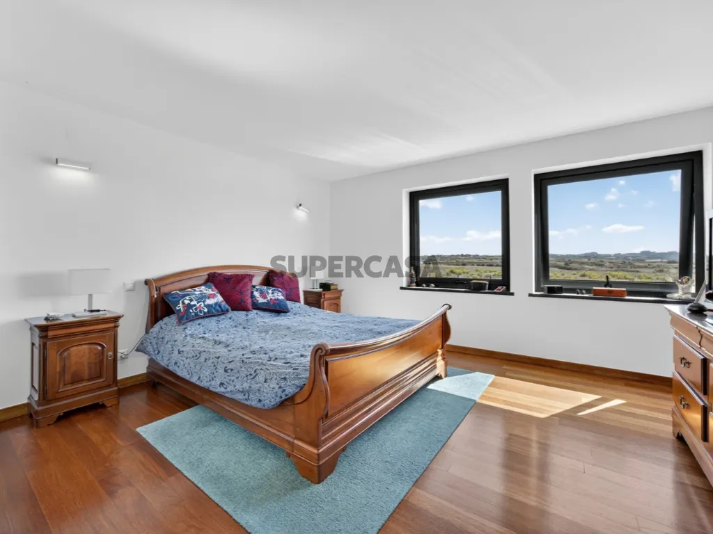 Schlafzimmer - Modern Villa with Industrial Design in Assafora