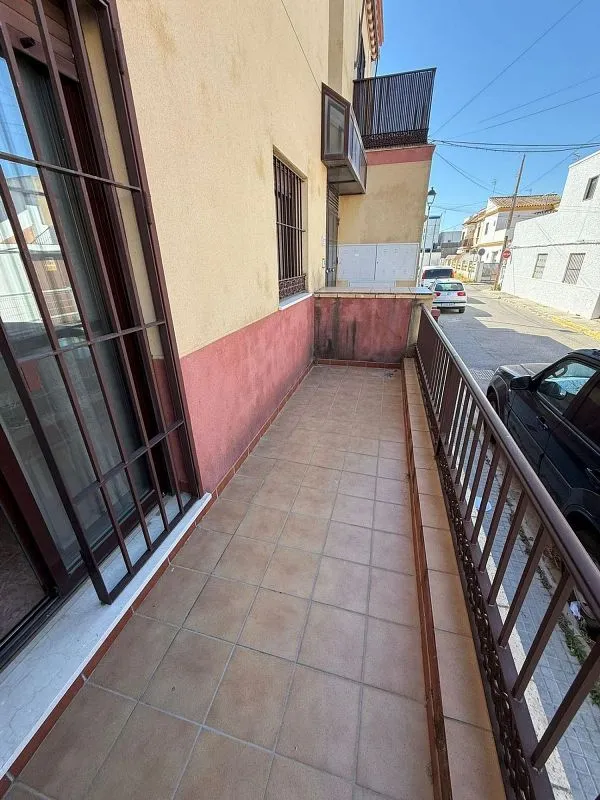 Balcony - 2-Bed Apartment with Terrace in Chipiona