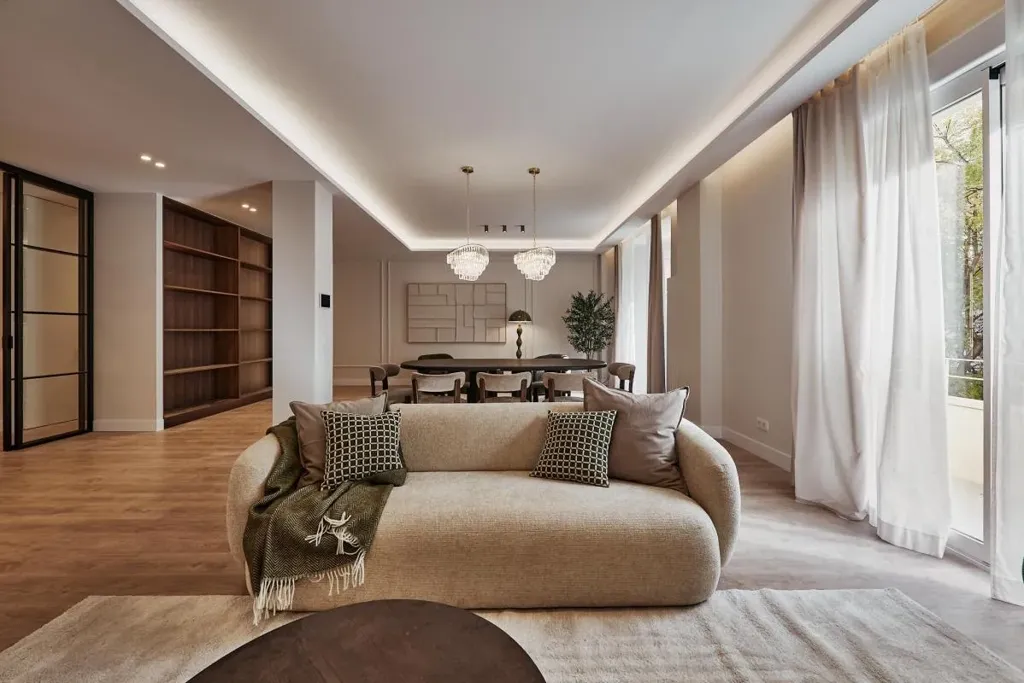 Séjour - Spacious Apartment with Balcony in Madrid