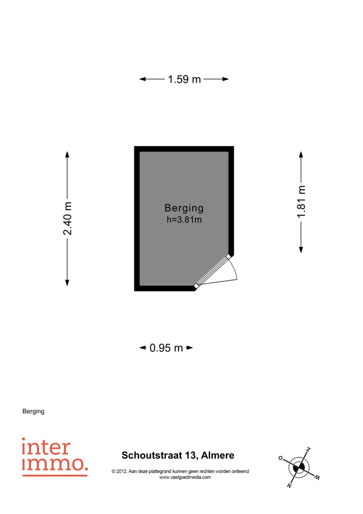 Plan - Galerie Flat with Garden in Almere Stad