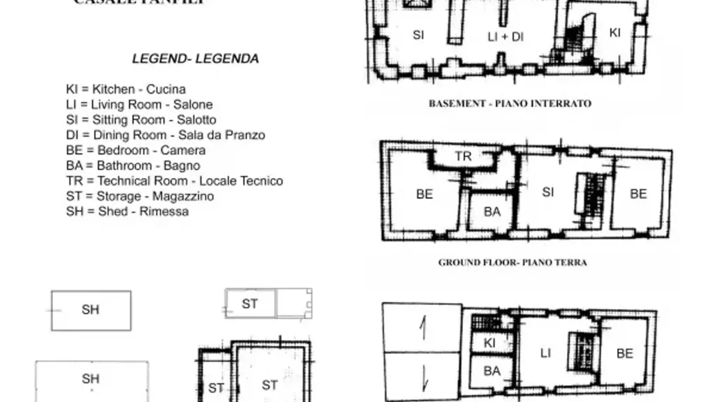 Plaan - Historic Casale with Panoramic View in Cortona