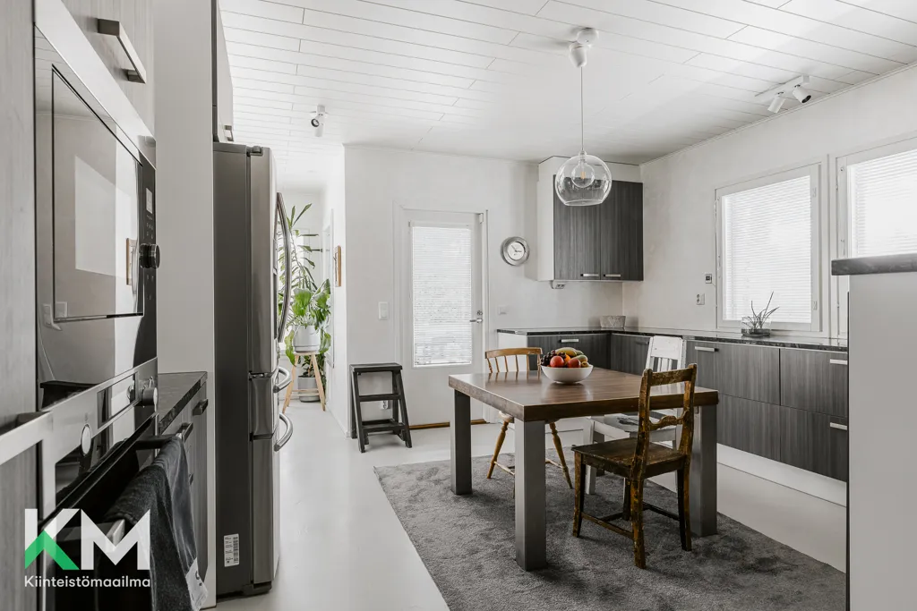 Söögituba - Spacious Detached House with Garden in Soukkajoki