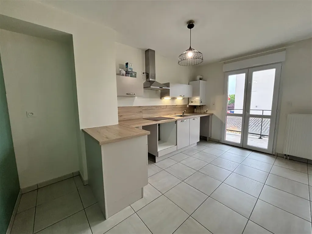 Köök - Modern Flat with Terrace in Troyes