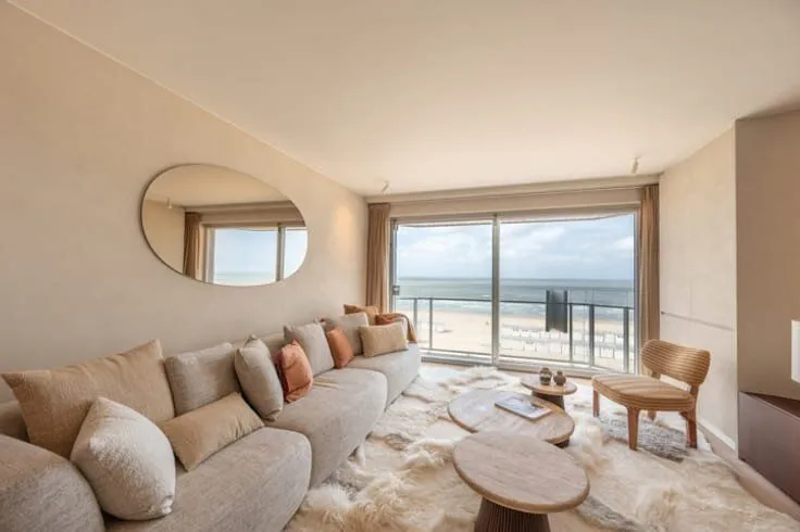 Séjour - Appartement avec Vue Mer à Knokke-Heist