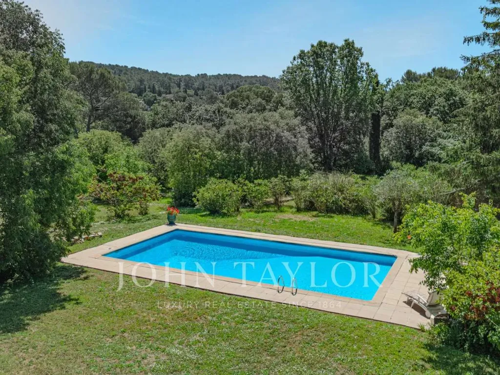 Vista aerea - Luxury Villa with Pool in Grasse