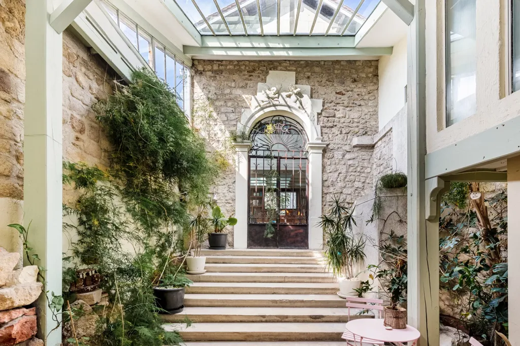 Jardin - Triplex Contemporain dans Demeure Historique à Montmartre