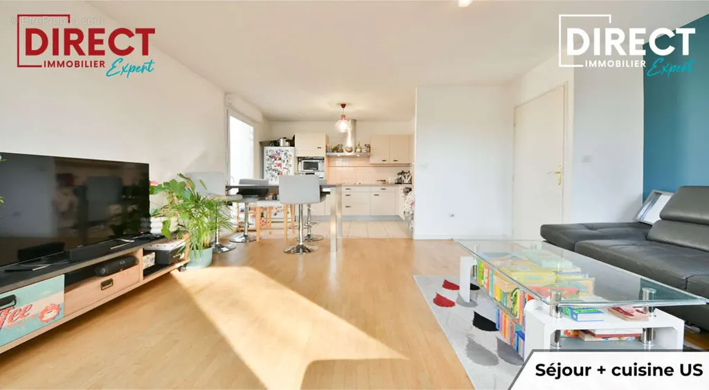 Séjour - Duplex avec Balcon-Terrasse et Parking à Alfortville
